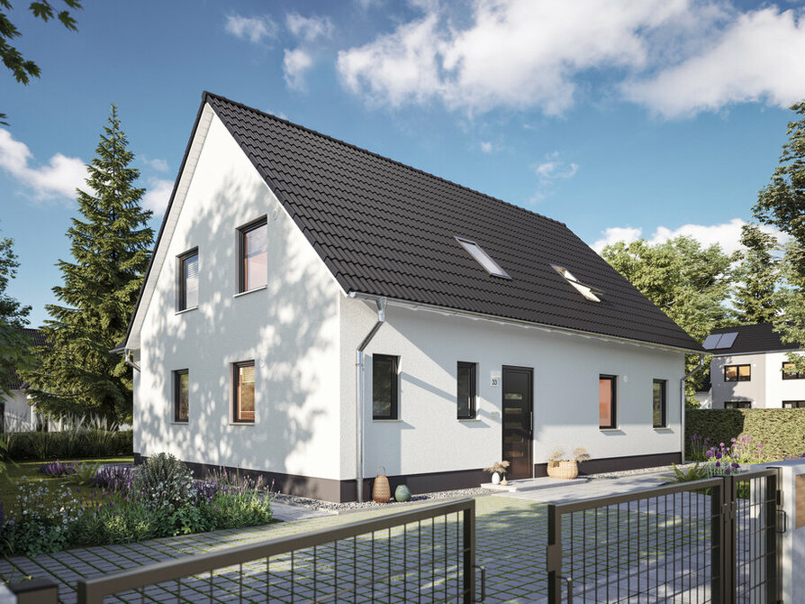 Town&Country Massivhaus, Mehrfamilienhaus Domizil 210 – Elegance, Straße, Außenansicht