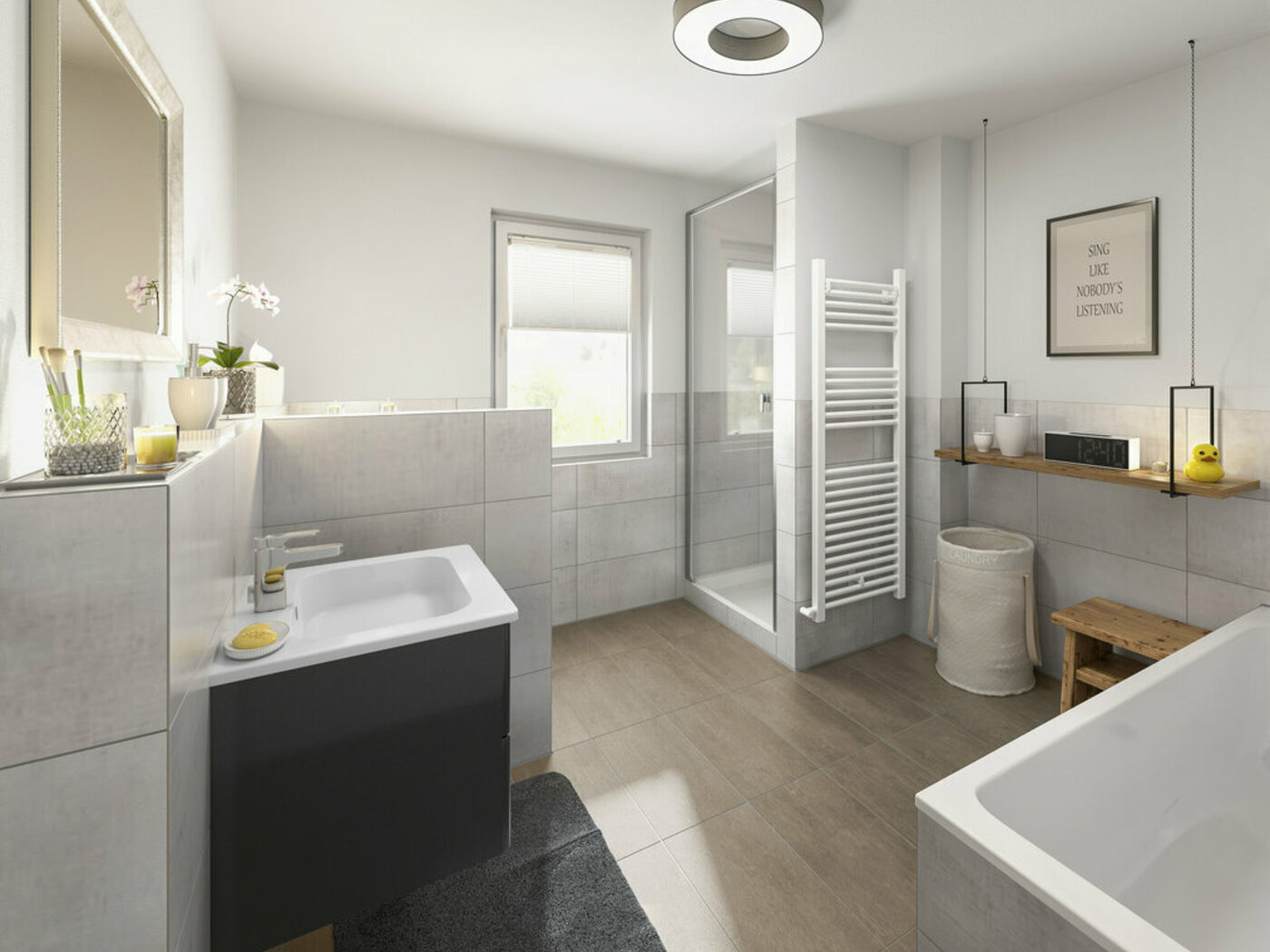 Stadtvilla_150_Badezimmer2 Town&Country Massivhaus, Stadtvilla 150 – Badezimmer