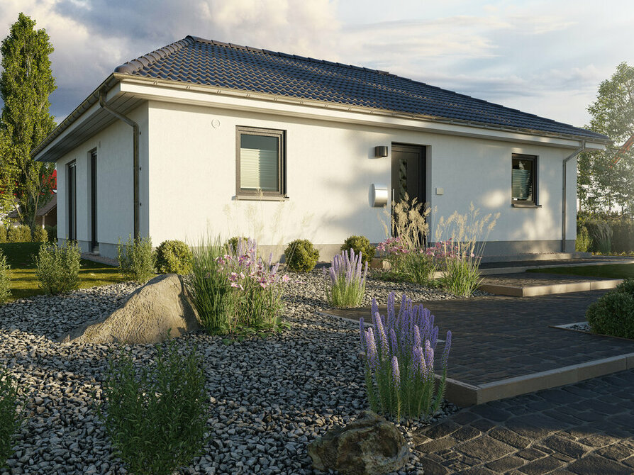 Town&Country Massivhaus, Bungalow 92 - Elegance, Außenansicht