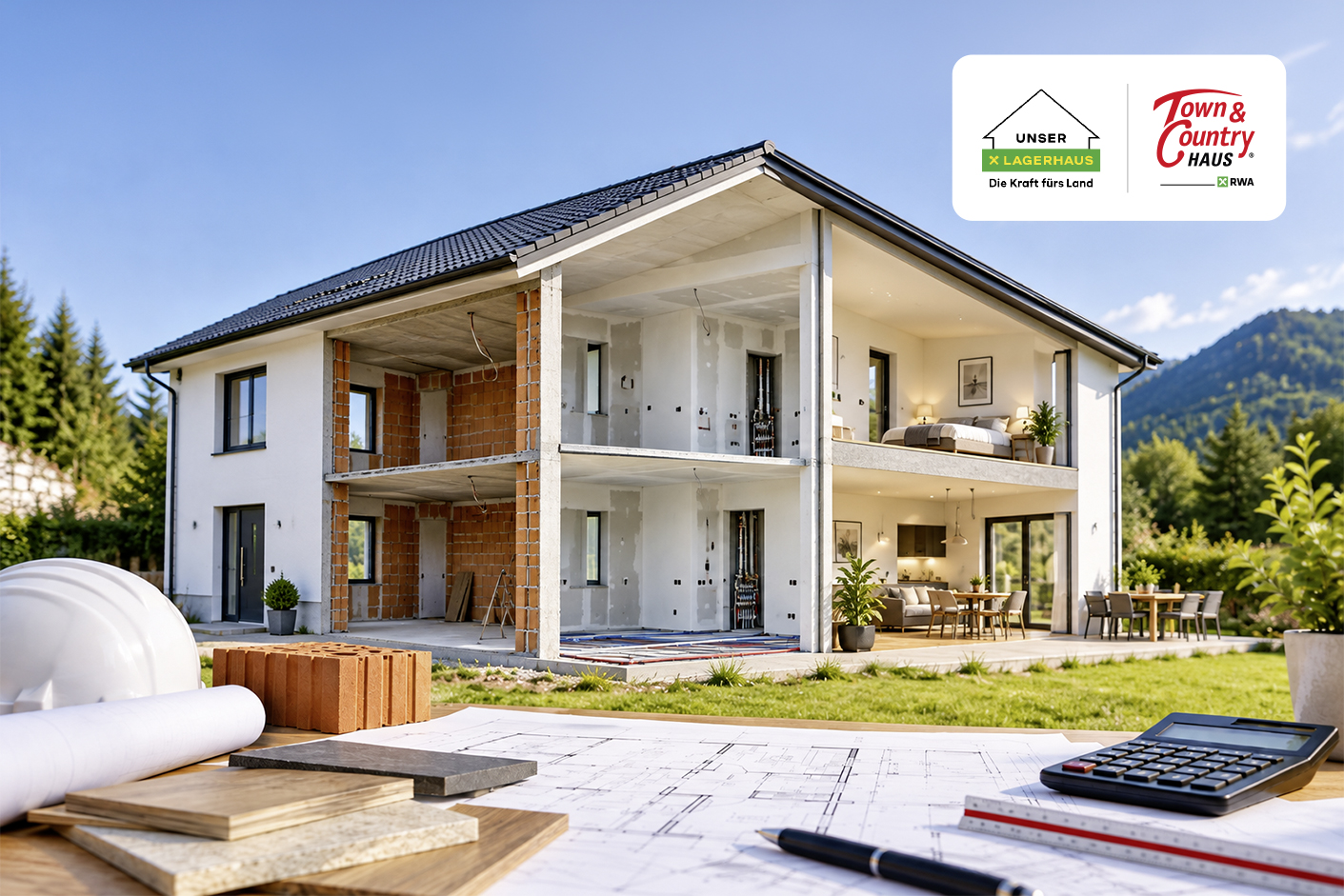 Town & Country Massivhaus Kaernten Ausbaustufe